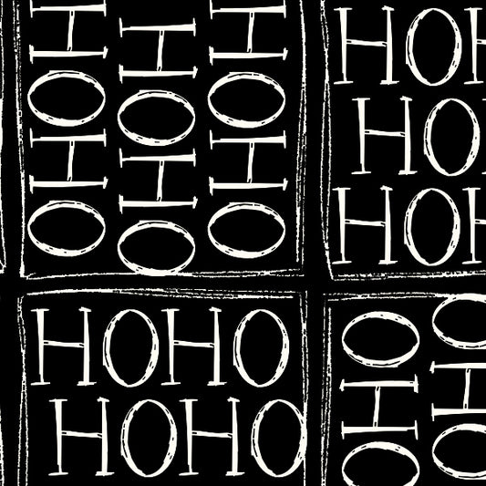 HO Ho Ho Blackbird Cardstock  37-106