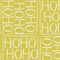 Ho Ho Ho Pistachio Cardstock  37-106