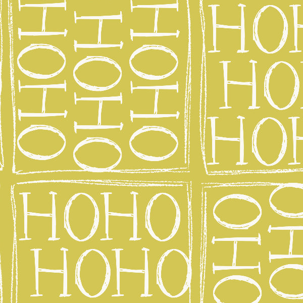 Ho Ho Ho Pistachio Cardstock  37-106