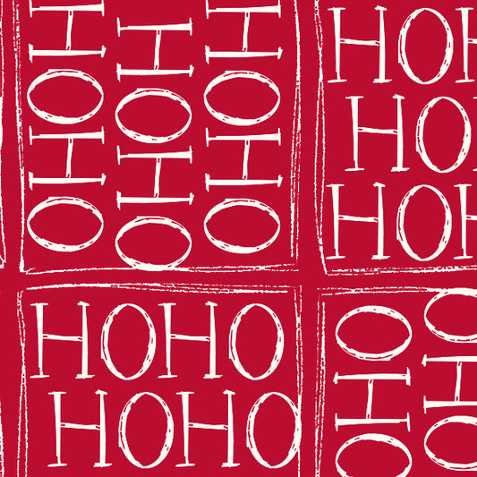 Ho Ho Ho Red Wagon  Cardstock  37-106