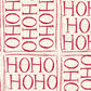 Ho Ho Ho Red Wagon Reverse Cardstock  37-106