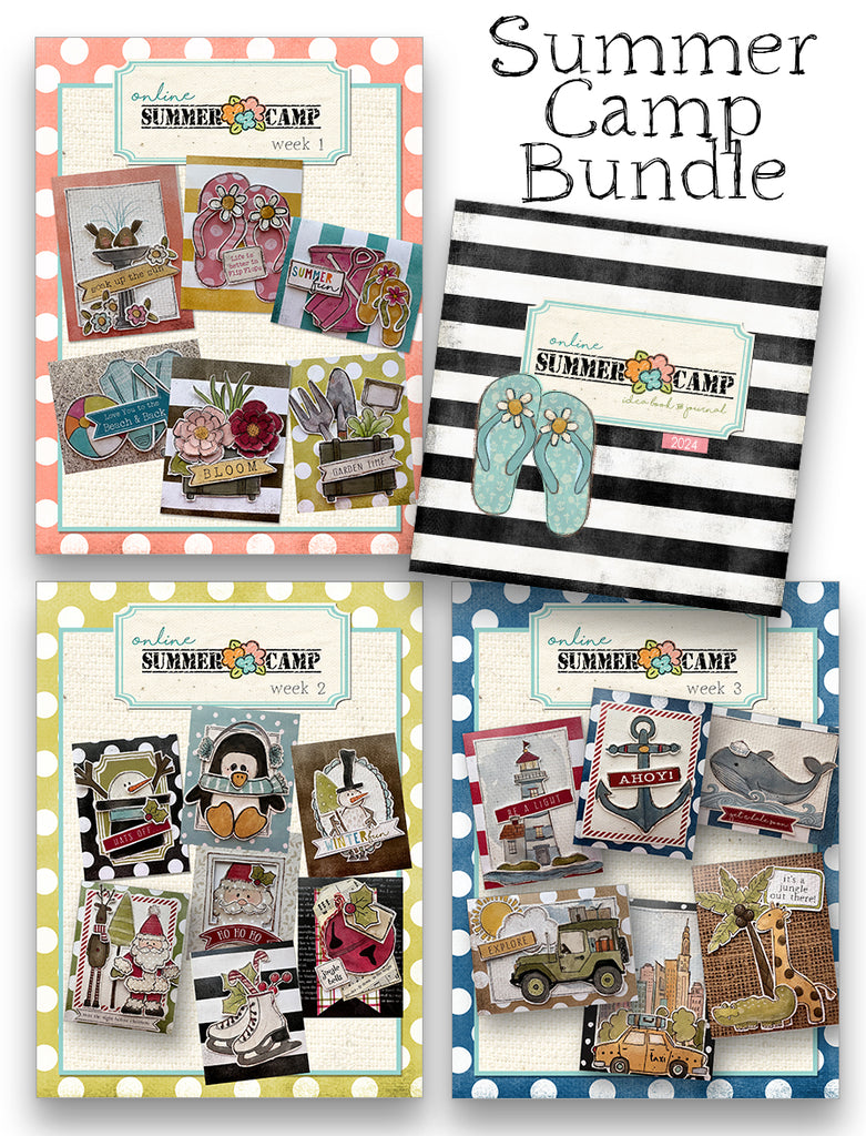 2024 Summer Card Camp 3 Week Bundle & Free Idea Book