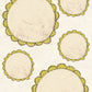 CCO 1010 Card Cut Out 1010 Scalloped Pistachio Circle Frame (Copy)
