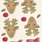 CCO 1017 Card Cut Out 1017 Rudolph with Red Wagon Scarf - Med