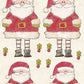 CCO 1031 Card Cut Out 1031 Chubby Santa