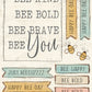 CCO 419 Card Cut Out #419 Bee Sentiments