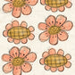 CCO 441Card Cut Out #441 Peaches n Cream Posies - Large