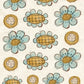 CCO 450 Card Cut Out #450 Sea Foam Posies - Small