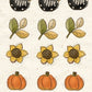 CCO 494 Card Cut Out #494 Fall Minis