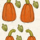 CCO 510 Card Cut Out #510 Tall Pumpkin