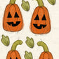 CCO 516 Card Cut Out #516 Jack O Lantern