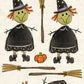 CCO 525 Card Cut Out #525 Halloween Witch