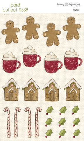 CCO 539 Card Cut Out #539 Christmas Minis # 2