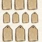 CCO 604 Card Cut Out #604 Tags