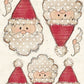 CCO 611 Card Cut Out #611 Santa Face