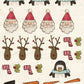 CCO 613 Card Cut Out #613 Christmas Friends Minis