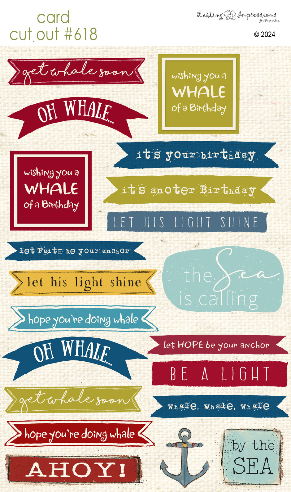 cco Sentiments – Page 2 – Lasting Impressions for Paper