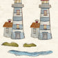 CCO 624 Card Cut Out #624 Lighthouse