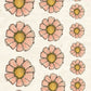 CCO 702 Card Cut Out #702 Chunky Daisy Pink Geranium