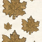 CCO 710 Card Cut Out #710 Maple Leaf Cream