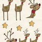 CCO 736 Card Cut Out # 736 Red Nosed Reindeer