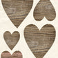 CCO 757 Card Cut Out # 757 Wooden Heart