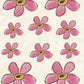 CCO 764 Card Cut Out # 764 Pink Cosmos Flowers