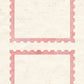 CCO 773 Card Cut Out # 773 Pink Postage Frame