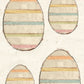 CCO 787 Card Cut Out # 787 Striped Easter Eggs Med & Small