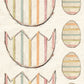 CCO 788 Card Cut Out # 788 Cracked Striped Easter Eggs Large