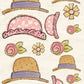 CCO 795 Card Cut Out # 795 Easter Bonnets 2