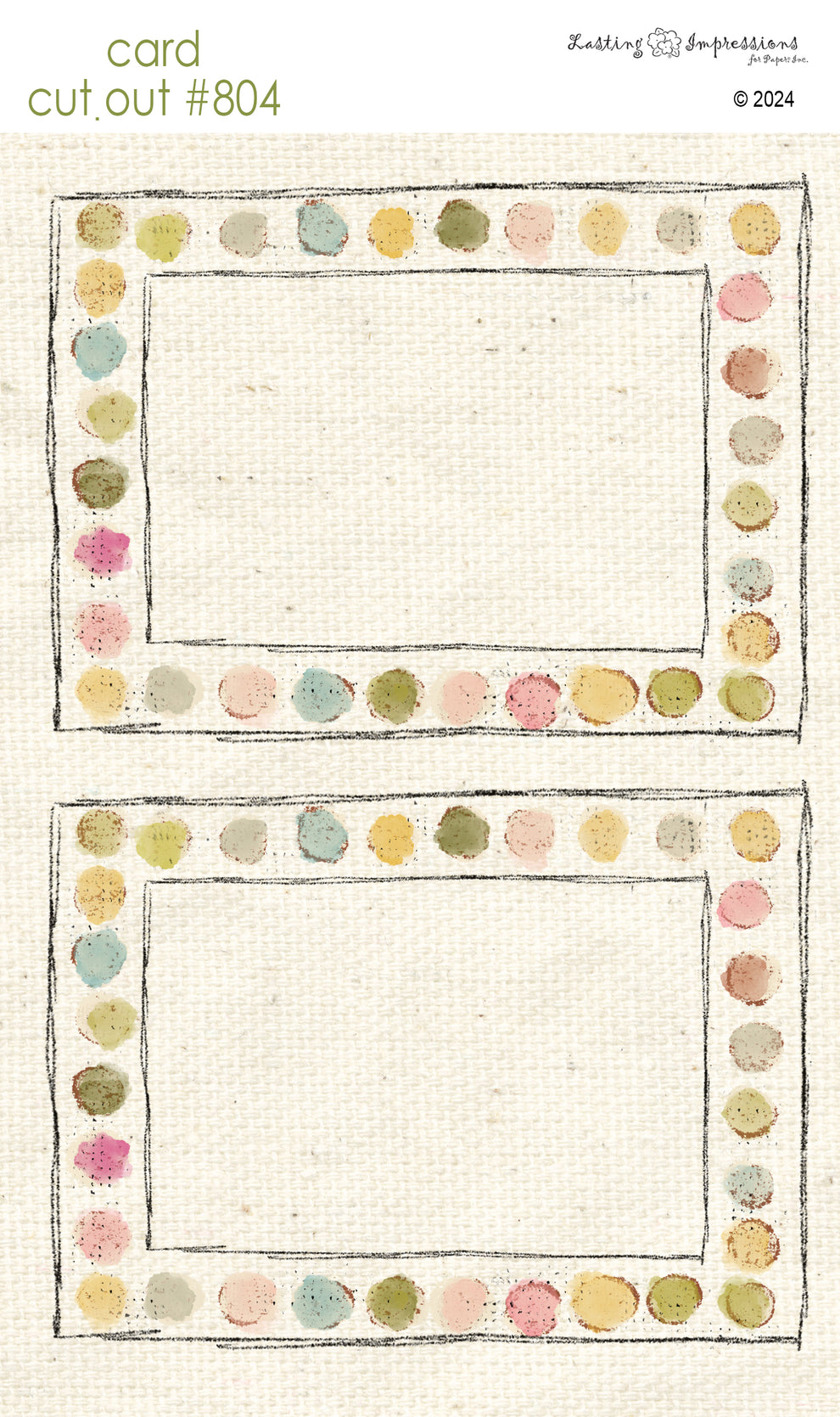 Solid Brass Embossing Templates & Papers – Lasting Impressions for Paper