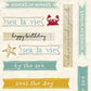 CCO 808 Card Cut Out # 808 By the Sea Sentiments