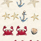 CCO 814 Card Cut Out # 814 Shells, Crabs & Anchors