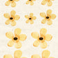 CCO 821 Card Cut Out # 821 Yellow Blooms