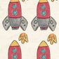 CCO 882 Card Cut Out # 882 Rocket Ship