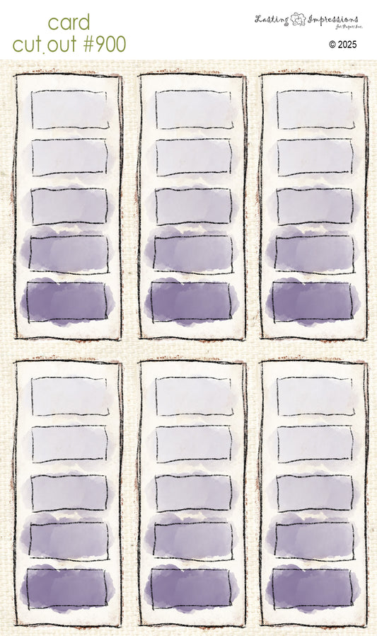 CCO 900 Card Cut Out # 900 Sugar Plum Paint Swatch
