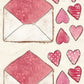 CCO 914 Valentine Red Lined Envelope