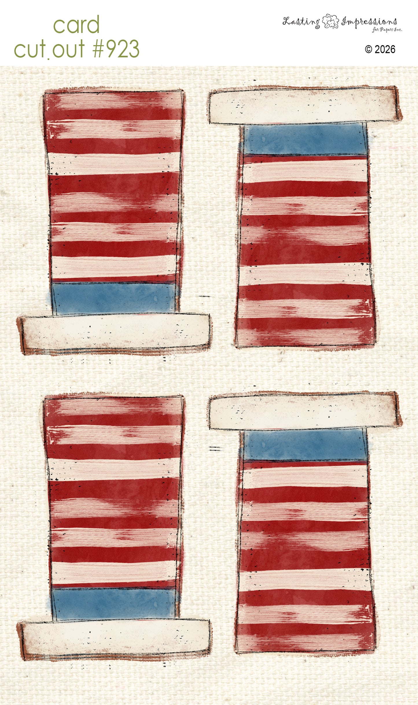 CCO 923 Patriotic Top Hat