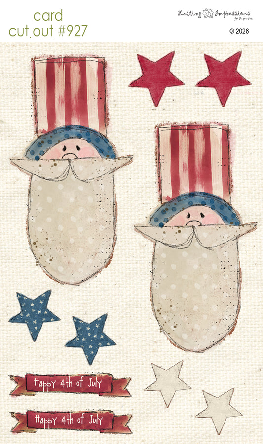 CCO 927 Patriotic Uncle Sam