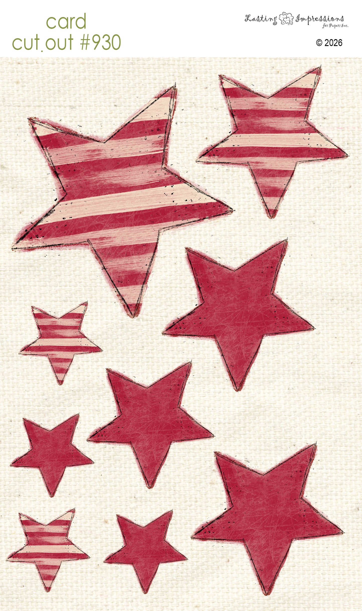 CCO 930 Red Wagon Stars