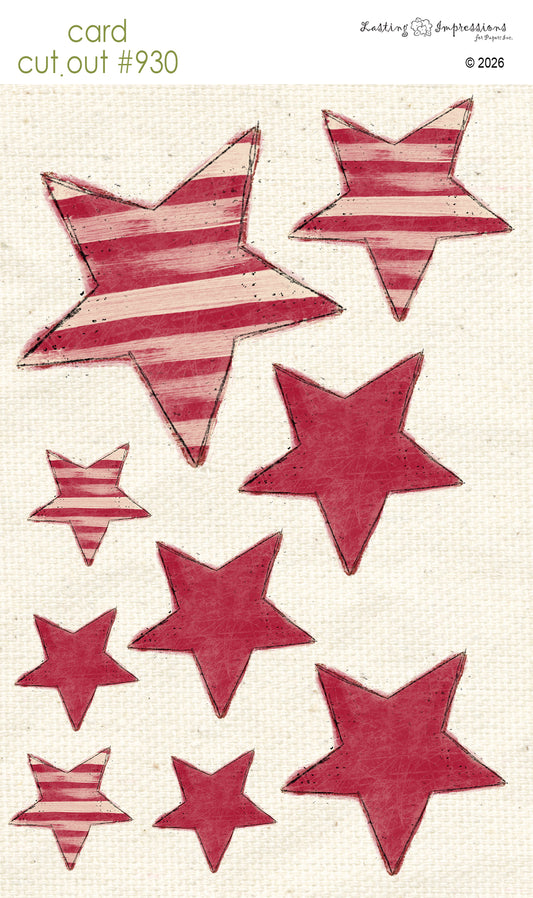 CCO 930 Red Wagon Stars