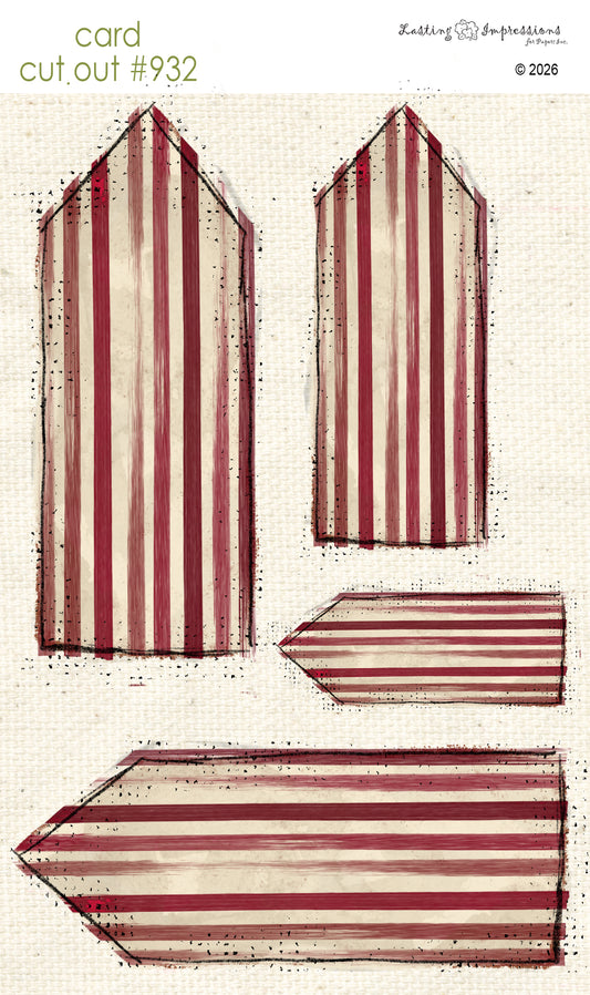 CCO 932 Red Wagon Tags