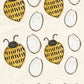 CCO 946 Card Cut Out 946 Stripey Bumble Bee