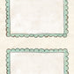 CCO 986 Card Cut Out 986 Scalloped Sea Foam Frame