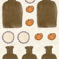 CCO 730 Card Cut Out # 730 Brown Potion Bottle