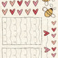 CCO 774 Card Cut Out # 774 Bumble Bees & Buzz Lines