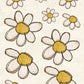 CCO 942 Card Cut Out 942 White Flower