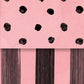 Pink Geranium Bumble Bee & Stripes Double Sided Cardstock 29-105