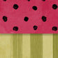 Red Wagon Dots/Messy Inch Worm Stripes Double Sided Cardstock 29-105 (Copy)